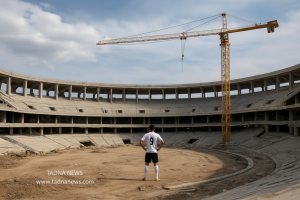 استادیوم نیمه کاره آزادی