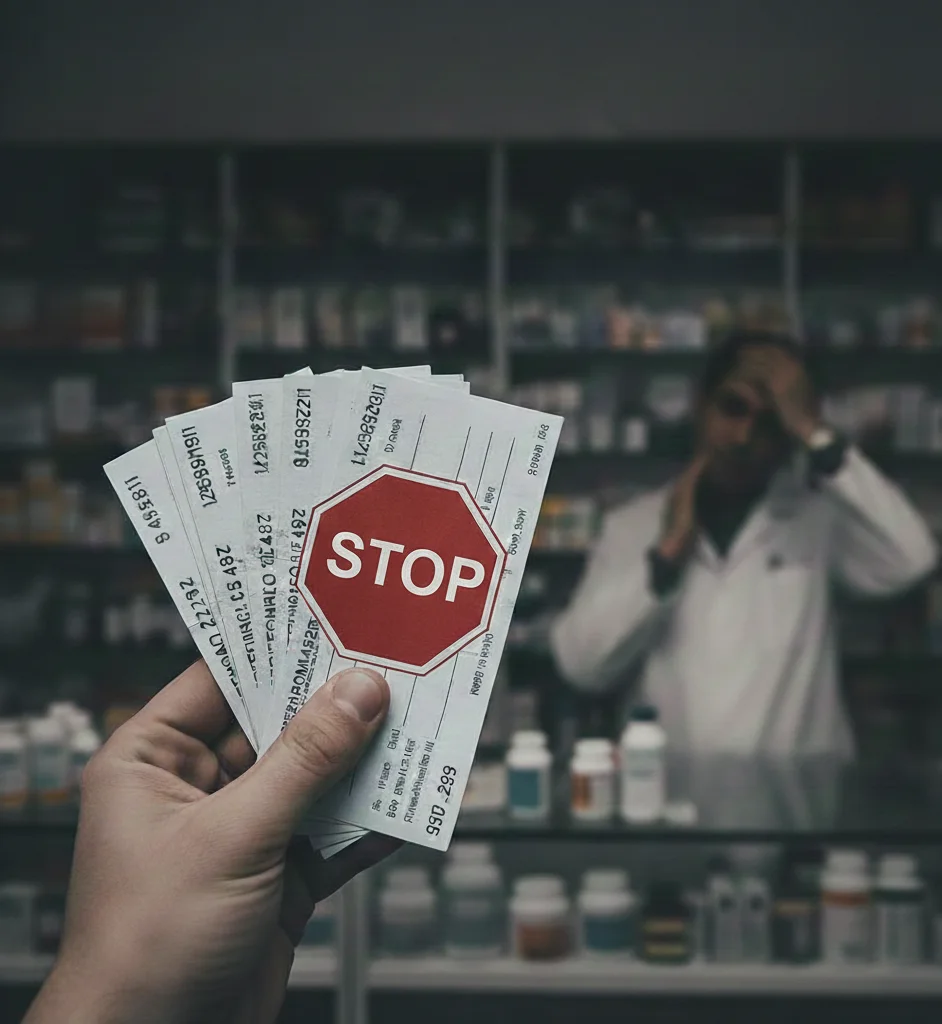 توقف فروش چکی داروخانه ها