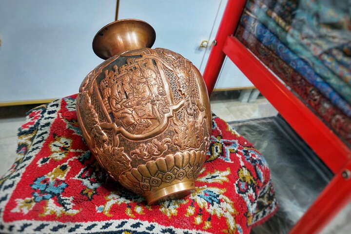فرشته‌های فرانسوی بر قلم‌زنی ایرانی؛ اصالت در تکنیک است نه در نقش