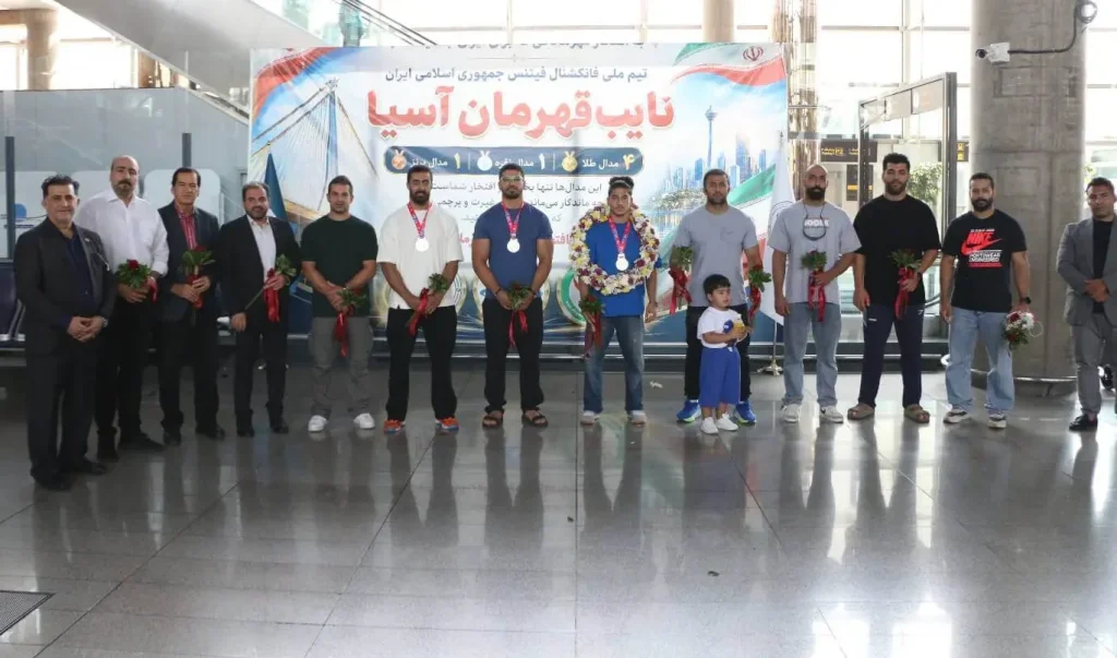 استقبال تانا از تیم ملی فانکشنال